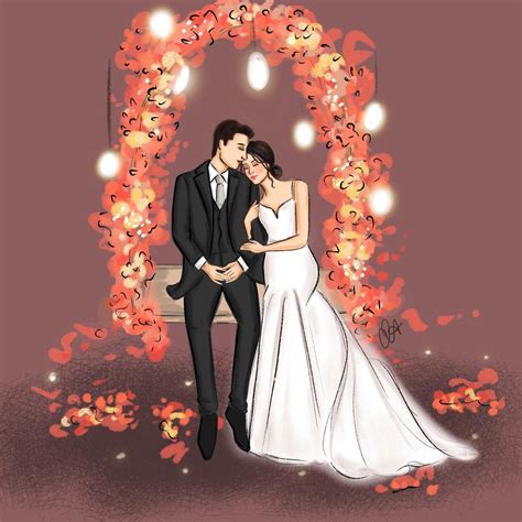 wedding illustration pinterest